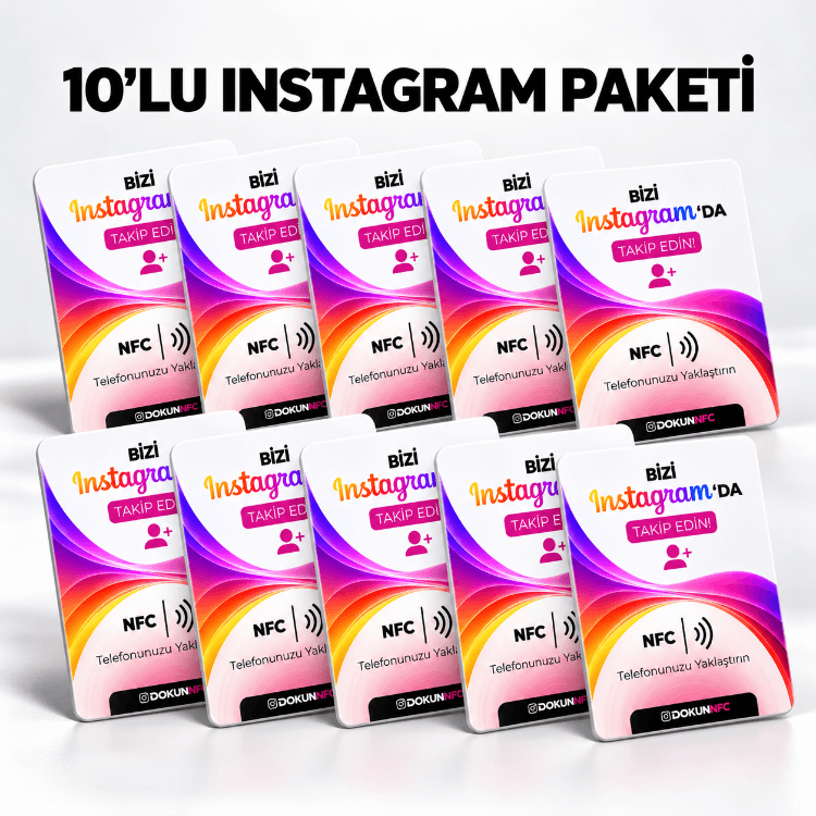 10’lu Instagram Paketi 15x10 cm