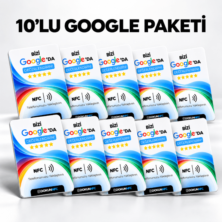 10’lu Google Paketi 15x10 cm