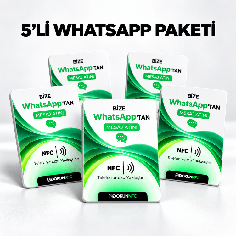 5’li WhatsApp Paketi 15x10 cm